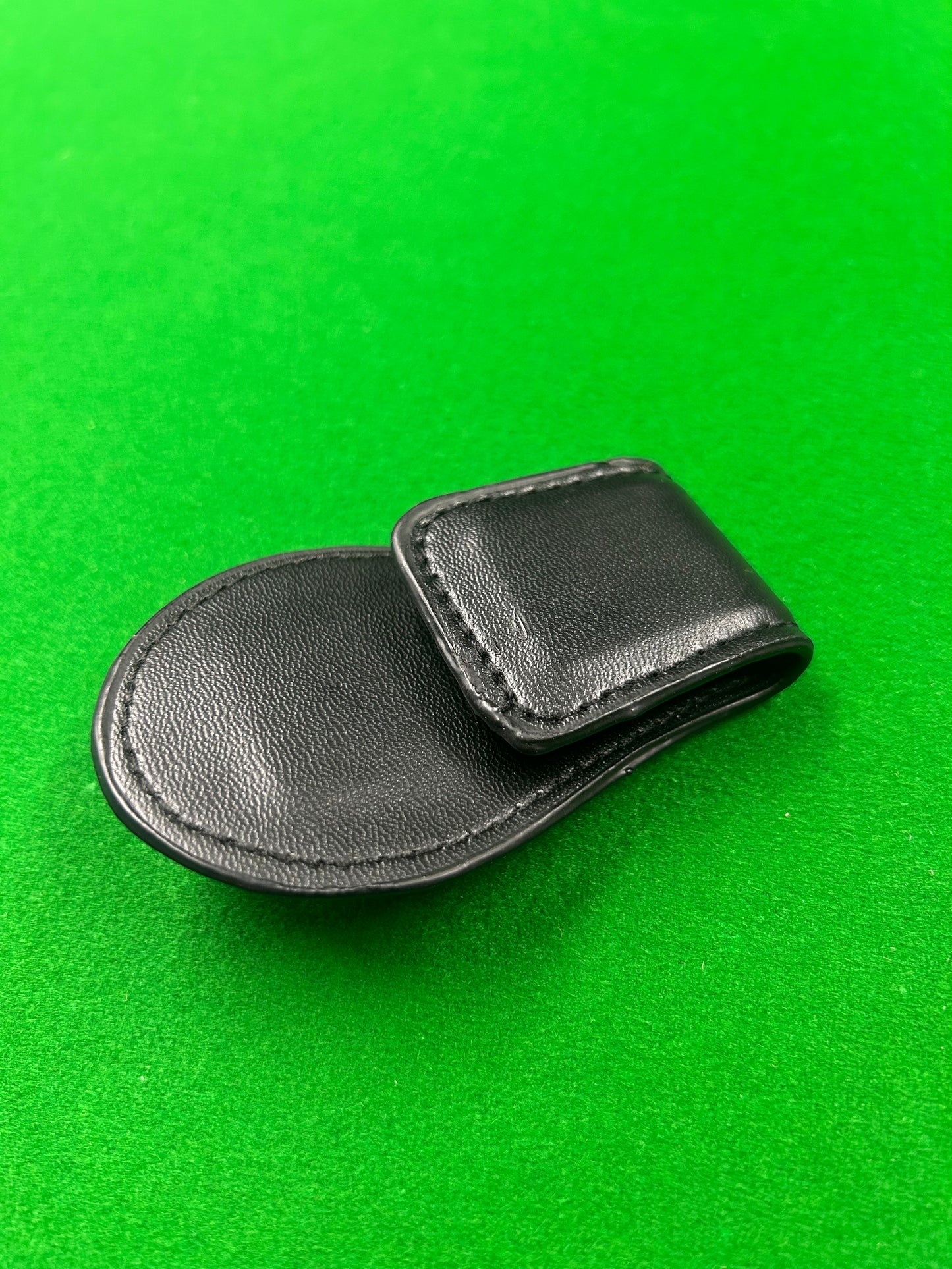 Leather Belt Clip w/Steel Metal Bracket Magnetic Chalk Holder
