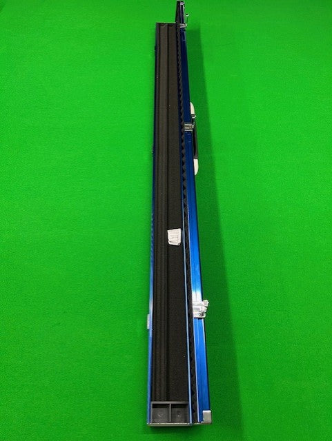 Baize Master 3/4 Length PRO LINE Aluminium Metal Ends Case (BLUE)