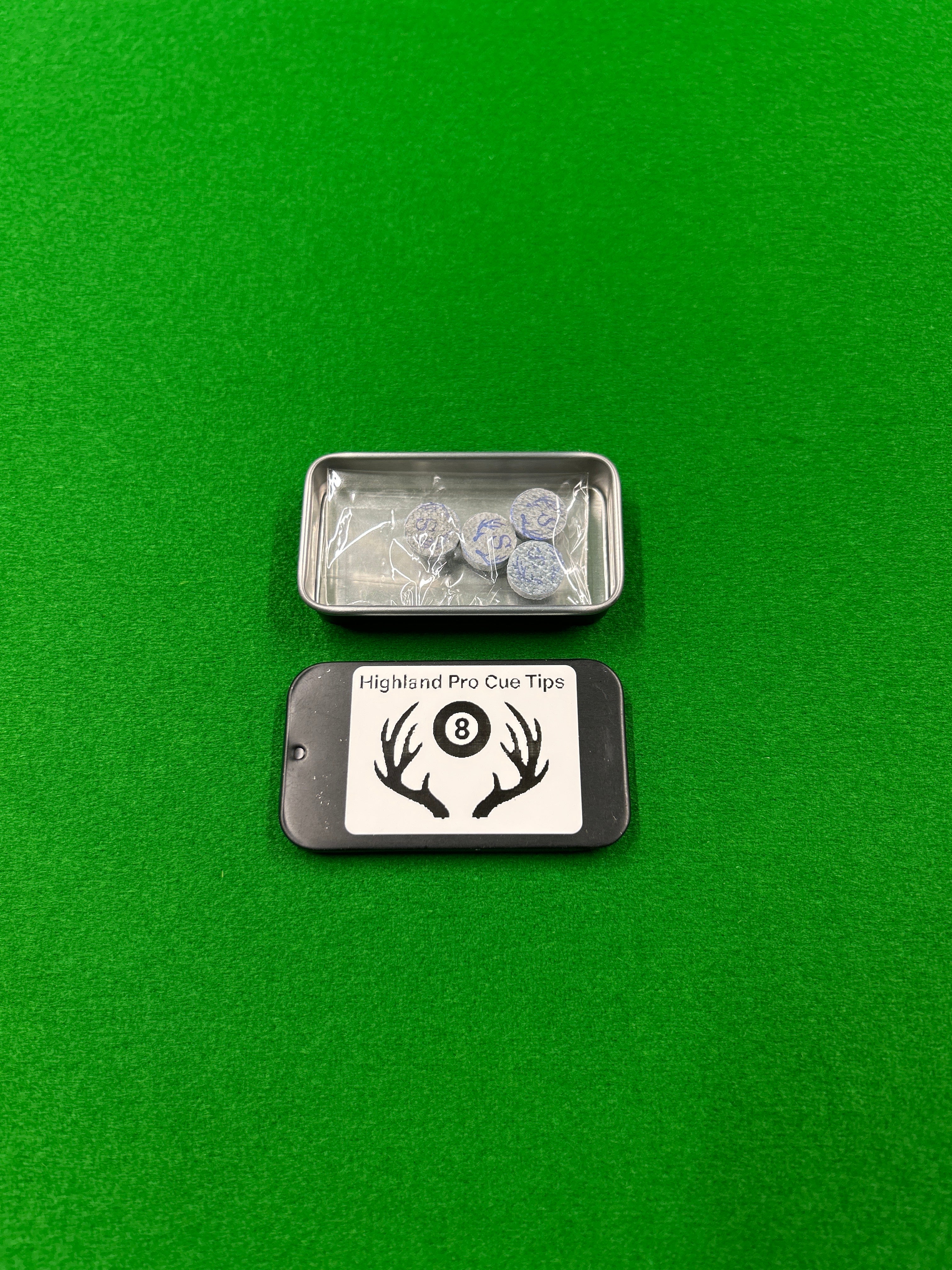 Highland Pro Cue Tips (8 BALL SOFT X4 TIPS)