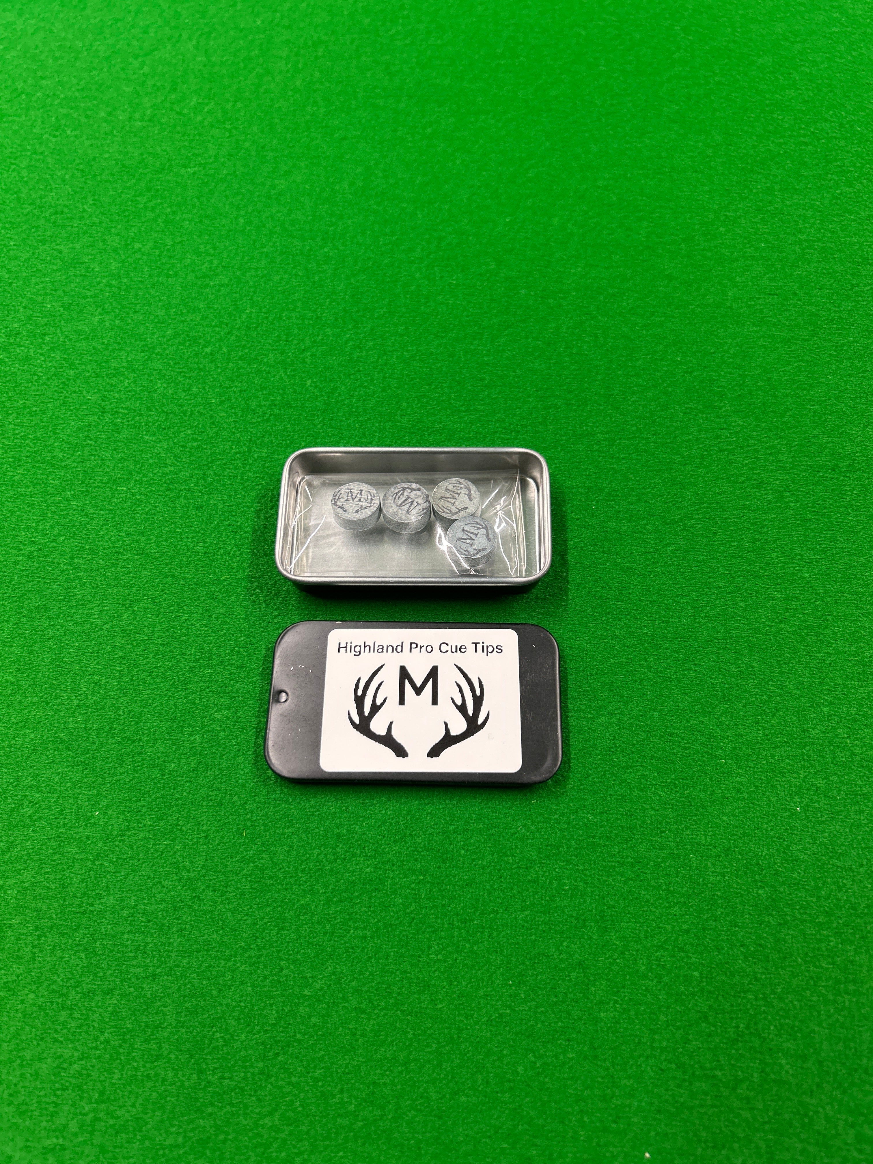 Highland Pro Cue Tips 11mm (MEDIUM X4 TIPS)