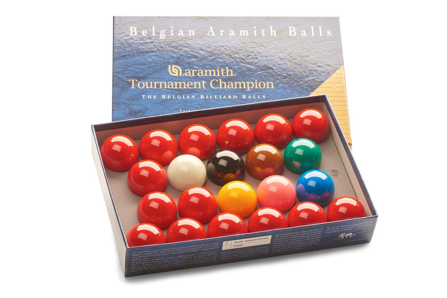 Aramith Tournament Champion Snooker Balls