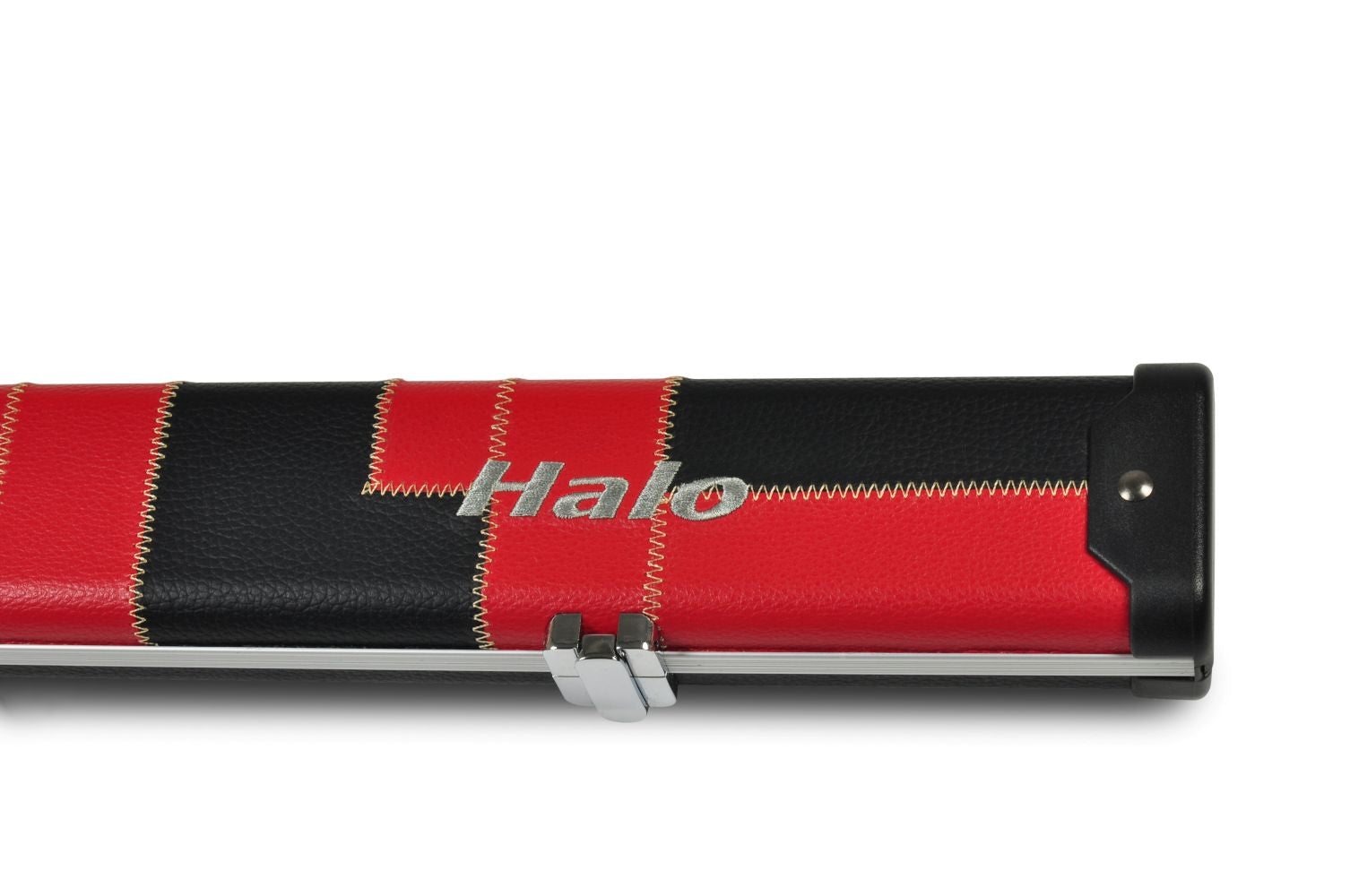 Peradon Halo 3/4 Cue Case - Red & Black Patchwork