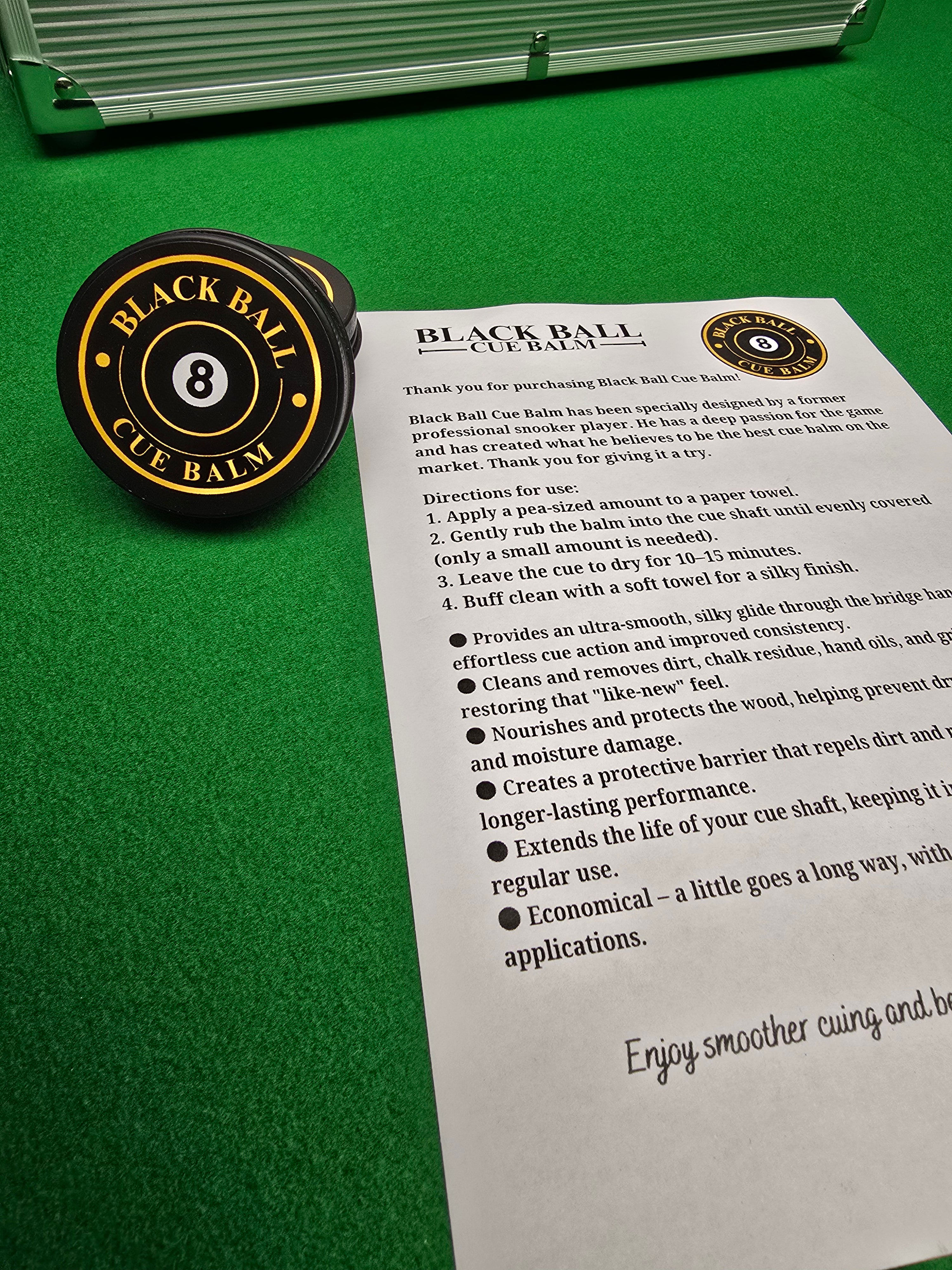 Black Ball Cue Balm