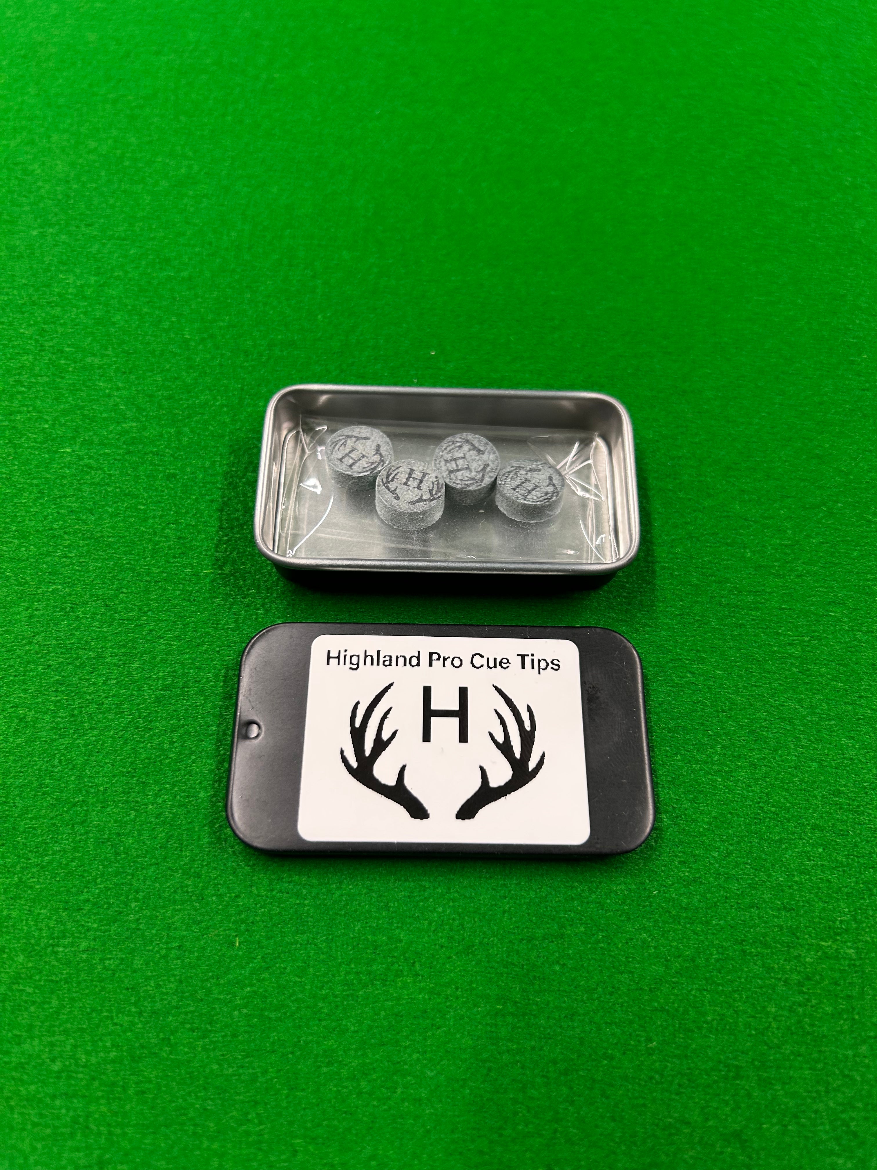 Highland Pro Cue Tips 11mm (HARD X4 TIPS)