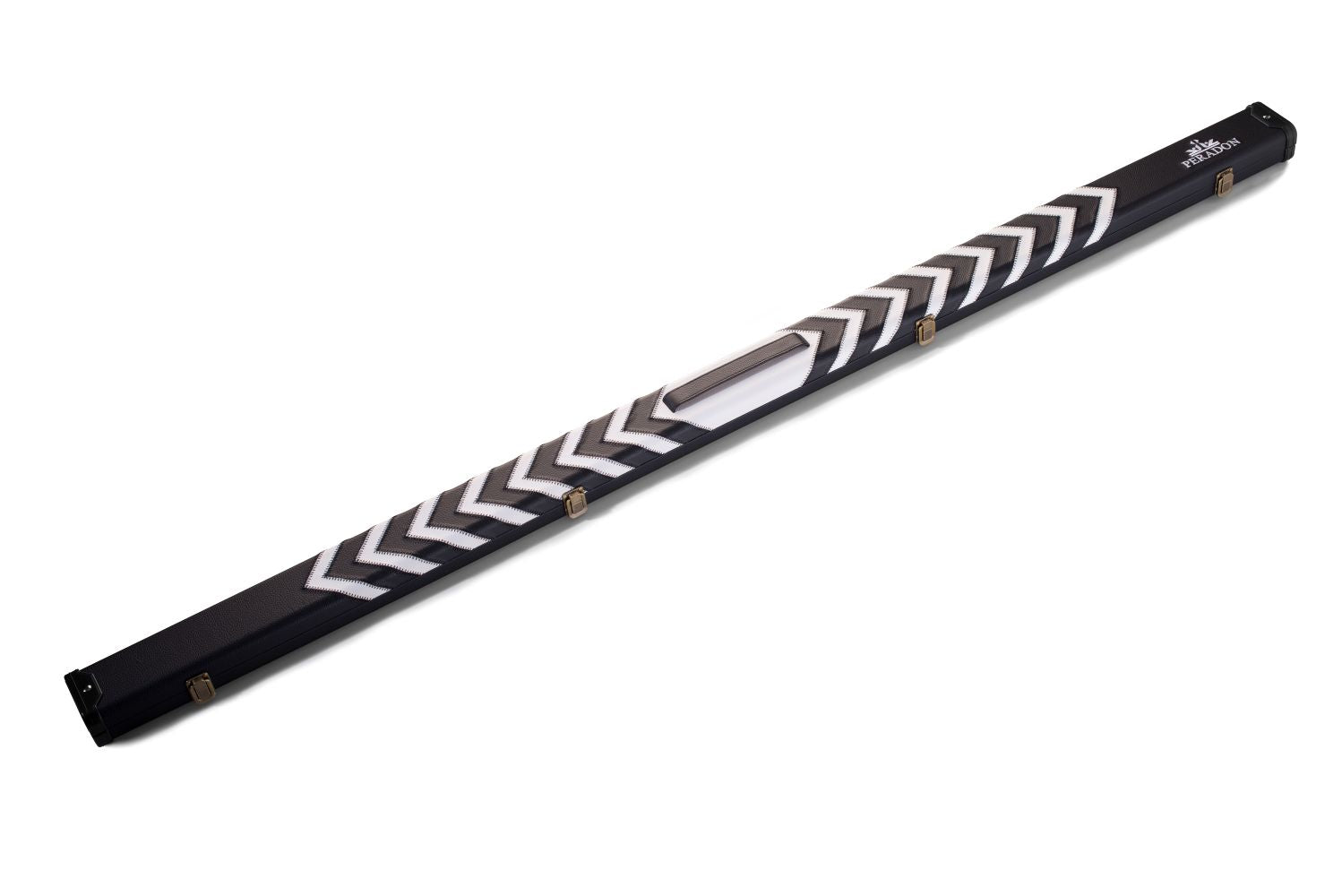 Peradon Clubman One Piece Cue Case - Black & White