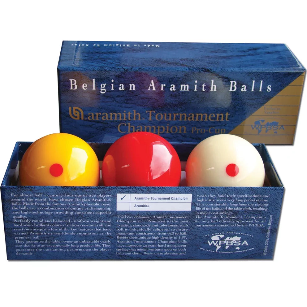 Aramith Tournament Pro Cup Billiard Balls