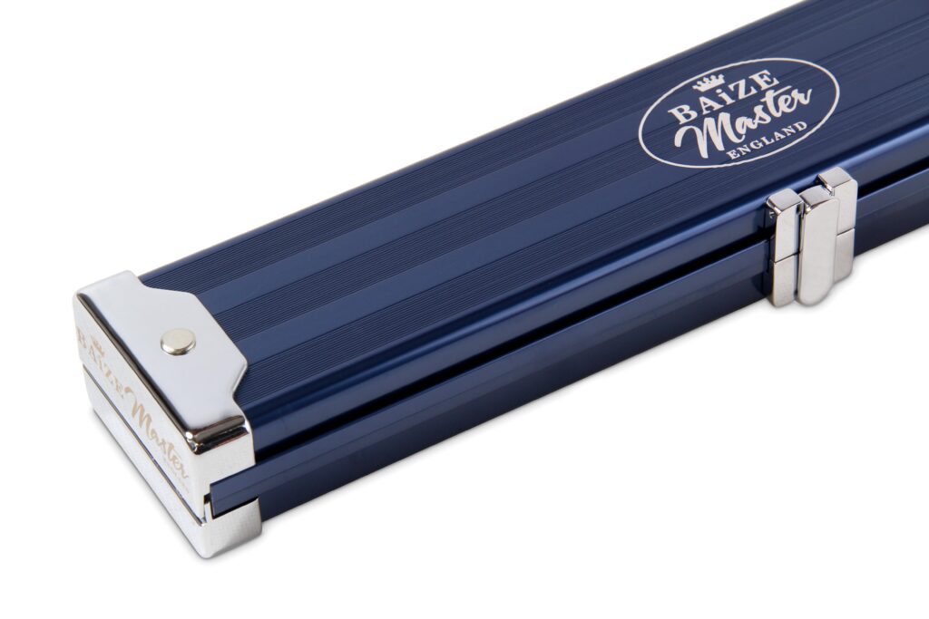 Baize Master 3/4 Length PRO LINE Aluminium Metal Ends Case - BLUE