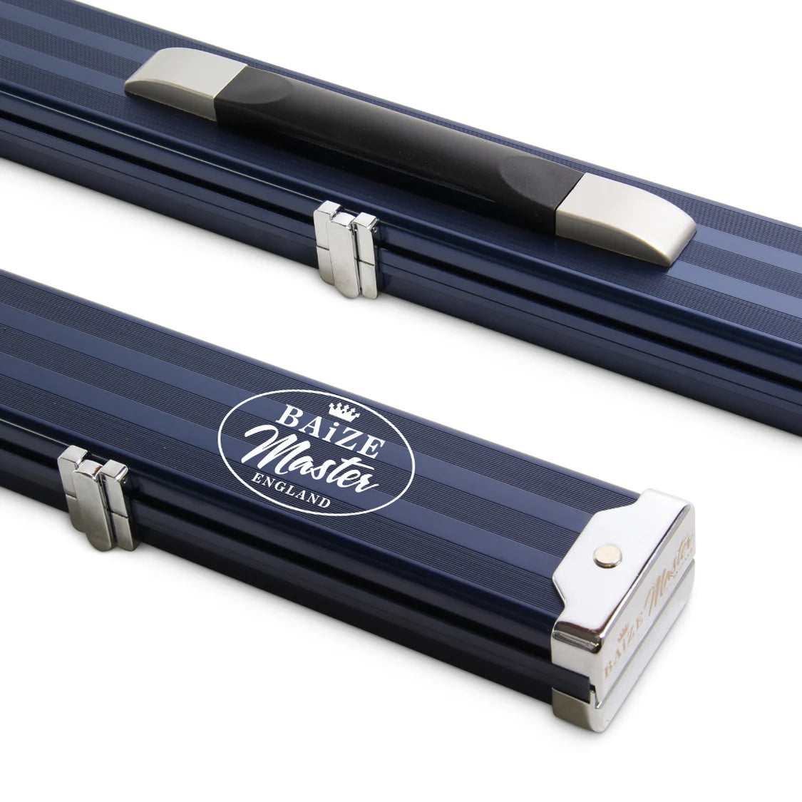 Baize Master 3/4 Length PRO LINE Aluminium Metal Ends Case - BLUE