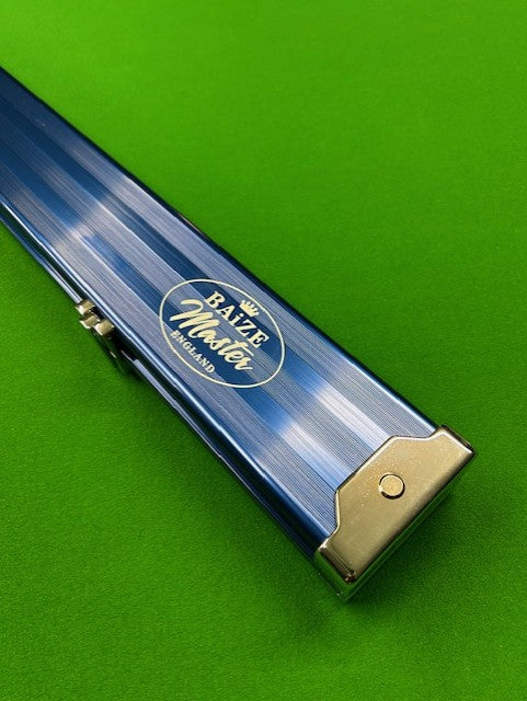 Baize Master 3/4 Length PRO LINE Aluminium Metal Ends Case (BLUE)